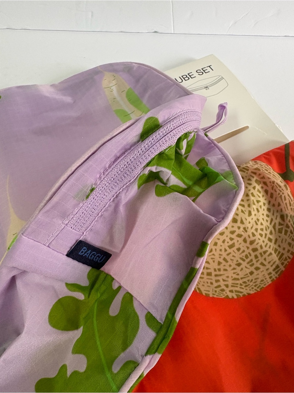 NWT BAGGU Recycled Nylon Large Packing Cube Set - Picture 11 of 15